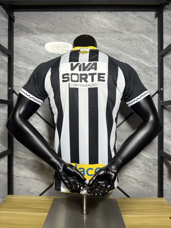 AAA(Thailand) Santos 2025 Away Soccer Jersey With Sponsor (Player)