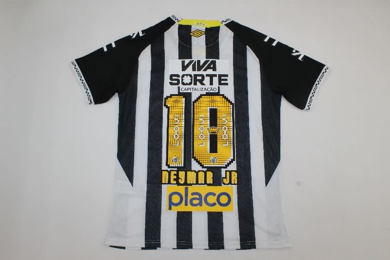 AAA(Thailand) Santos 2025 Away Soccer Jersey With Sponsor