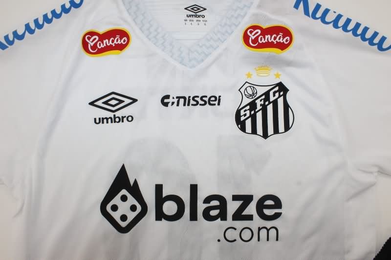 AAA(Thailand) Santos 2025 Home Soccer Jersey With Sponsor