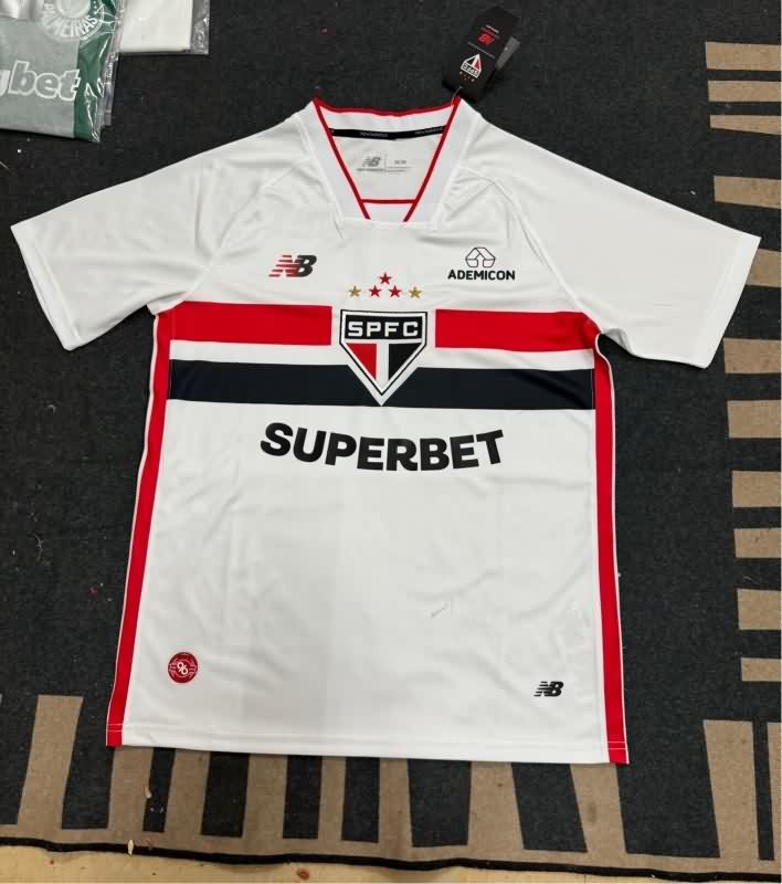 AAA(Thailand) Sao Paulo 2026 Home Soccer Jersey