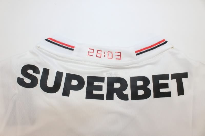AAA(Thailand) Sao Paulo 2025 Home Soccer Jersey