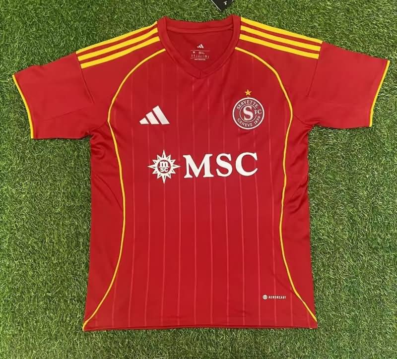 AAA(Thailand) Servette FC 25/26 Home Soccer Jersey