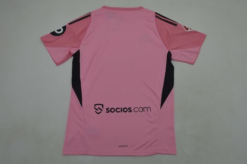 AAA(Thailand) Sevilla 25/26 Goalkeeper Pink Soccer Jersey