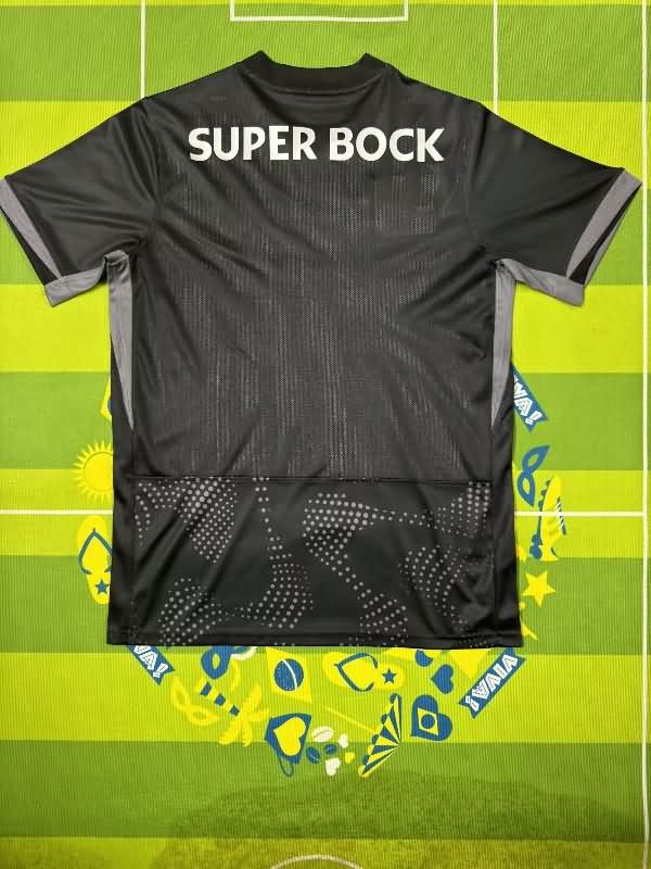 AAA(Thailand) Sporting Lisbon 25/26 Black Soccer Jersey