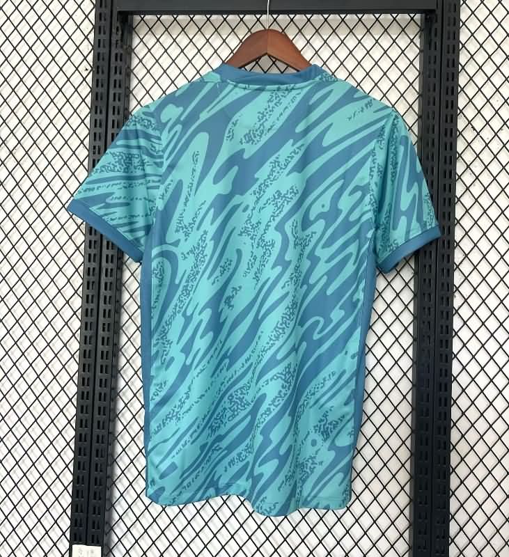 AAA(Thailand) Sporting Lisbon 25/26 Goalkeeper Blue Soccer Jersey