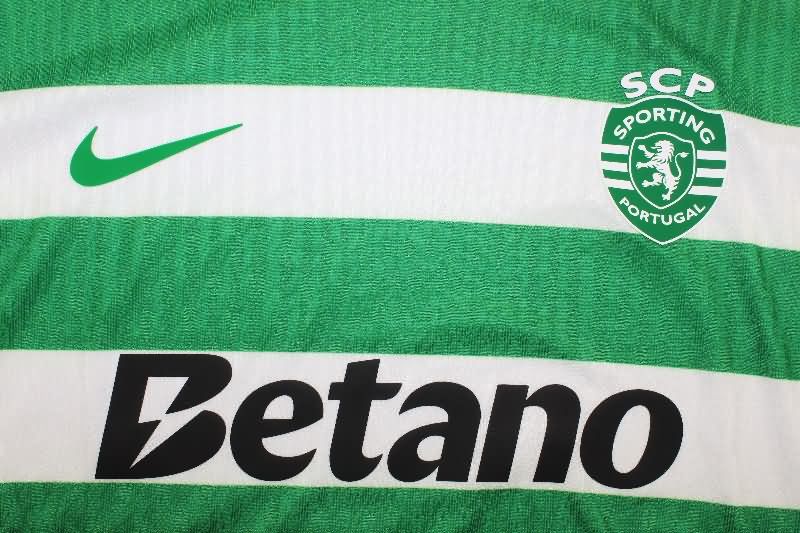 AAA(Thailand) Sporting Lisbon 245/26 Home Soccer Jersey (Player)