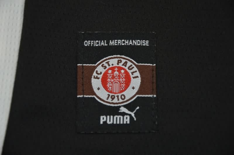 AAA(Thailand) St Pauli 25/26 Black Soccer Jersey