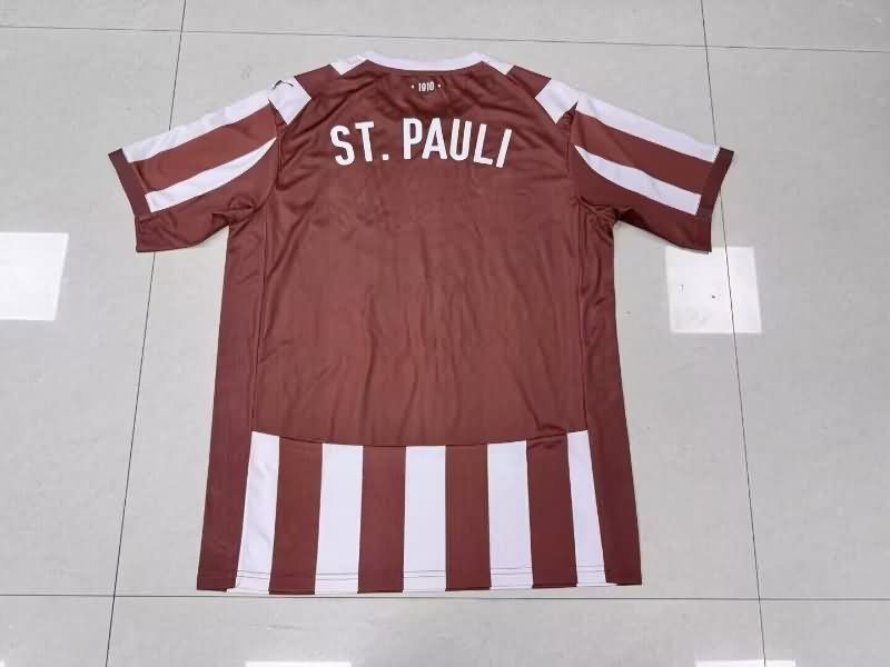 AAA(Thailand) St Pauli 25/26 Home Soccer Jersey