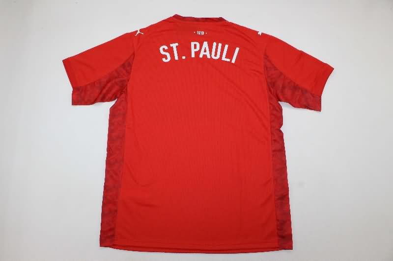 AAA(Thailand) St Pauli 25/26 Red Soccer Jersey
