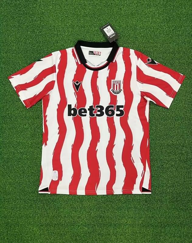 AAA(Thailand) Stoke City 2025 Home Soccer Jersey