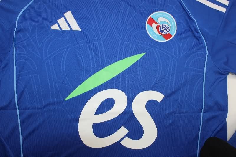 AAA(Thailand) Strasbourg 25/26 Home Soccer Jersey