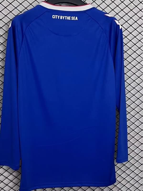 AAA(Thailand) Sunderland 25/26 Away Long Sleeve Soccer Jersey