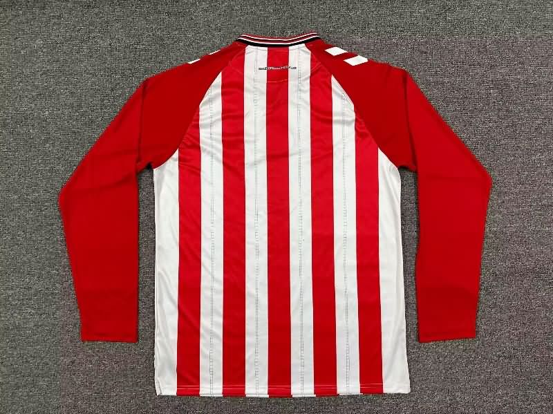AAA(Thailand) Sunderland 25/26 Home Long Sleeve Soccer Jersey