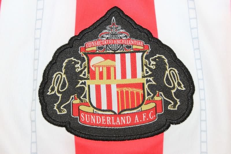 AAA(Thailand) Sunderland 25/26 Home Long Sleeve Soccer Jersey