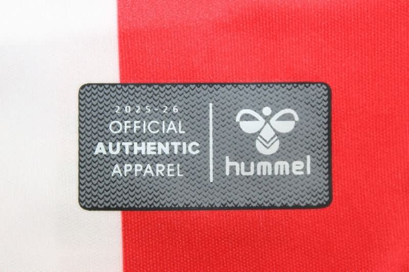 AAA(Thailand) Sunderland 25/26 Home Long Sleeve Soccer Jersey