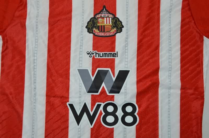AAA(Thailand) Sunderland 25/26 Home Soccer Jersey (Player)