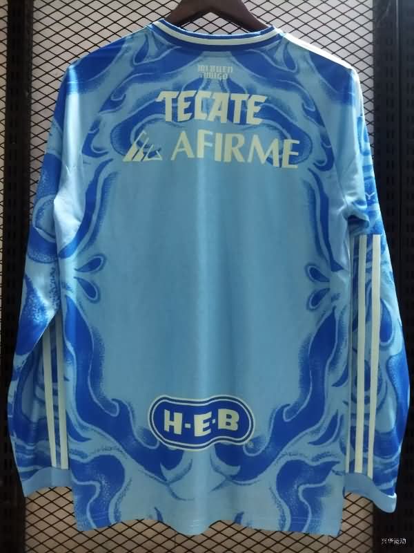AAA(Thailand) Tigres Uanl 25/26 Away Long Sleeve Soccer Jersey