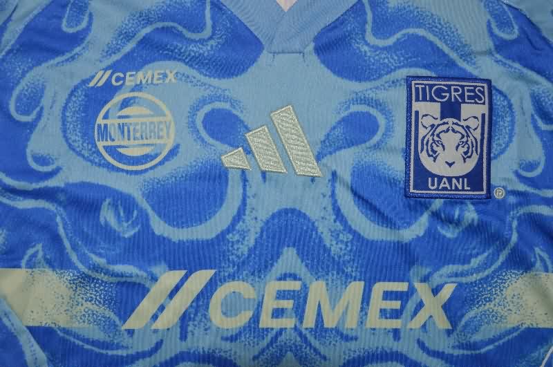 AAA(Thailand) Tigres Uanl 25/26 Away Long Sleeve Soccer Jersey
