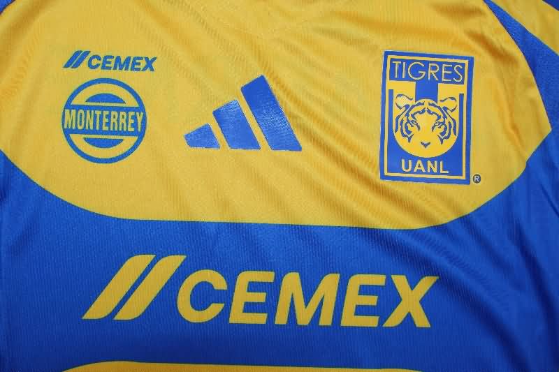 AAA(Thailand) Tigres Uanl 25/26 Home Soccer Jersey (Player)