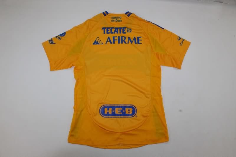 AAA(Thailand) Tigres Uanl 25/26 Home Soccer Jersey (Player)