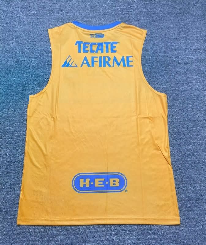 AAA(Thailand) Tigres Uanl 25/26 Training Vest Soccer Jersey