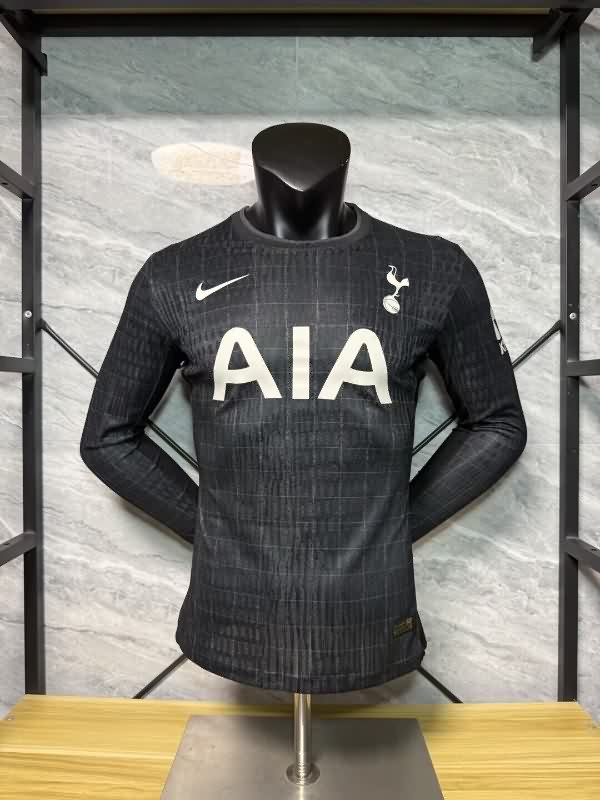 AAA(Thailand) Tottenham Hotspur 25/26 Away Long Sleeve Soccer Jersey (Player)