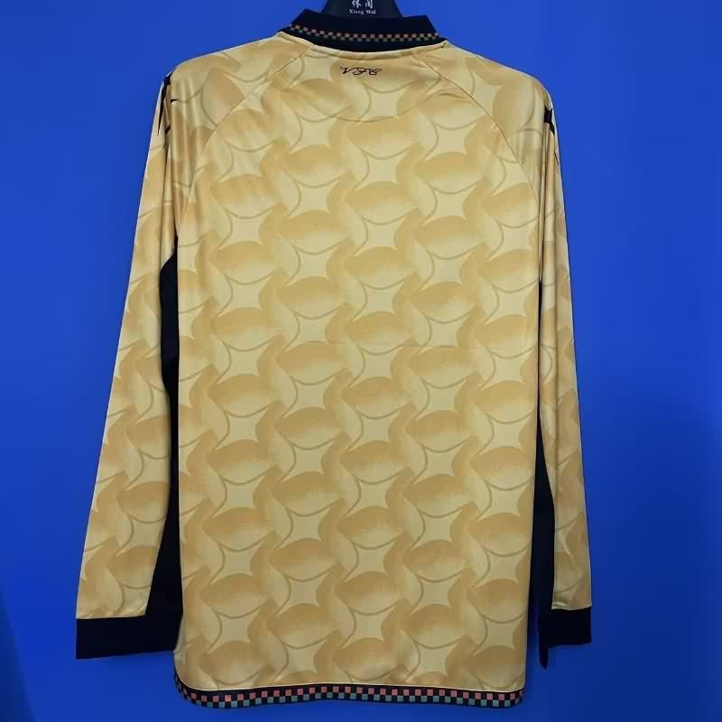 AAA(Thailand) Venezia 25/26 Goalkeeper Gold Long Sleeve Soccer Jersey