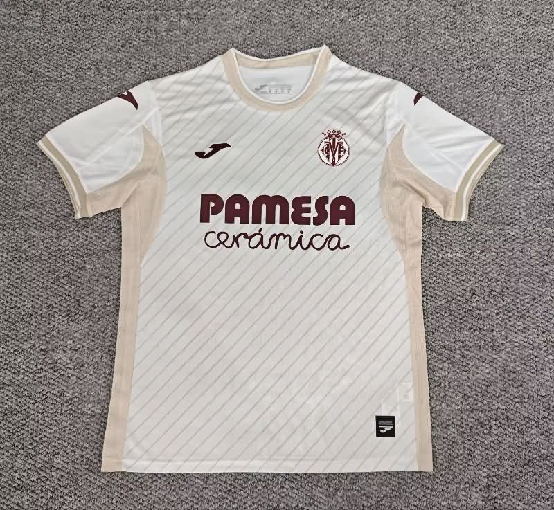 AAA(Thailand) Villarreal 25/26 Away Soccer Jersey