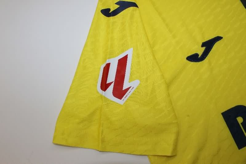 AAA(Thailand) Villarreal 25/26 Home Soccer Jersey