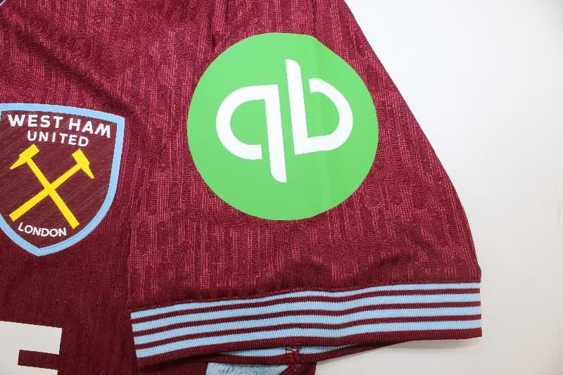AAA(Thailand) West Ham 25/26 Home Soccer Jersey (Player)