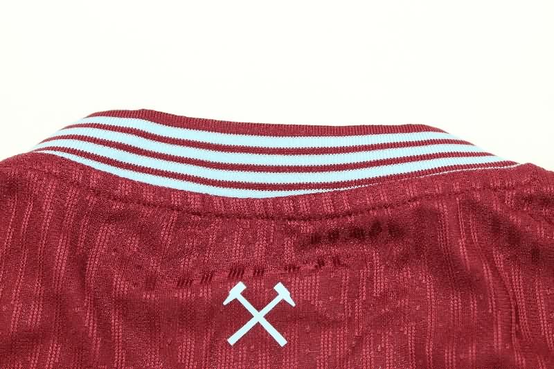 AAA(Thailand) West Ham 25/26 Home Soccer Jersey (Player)