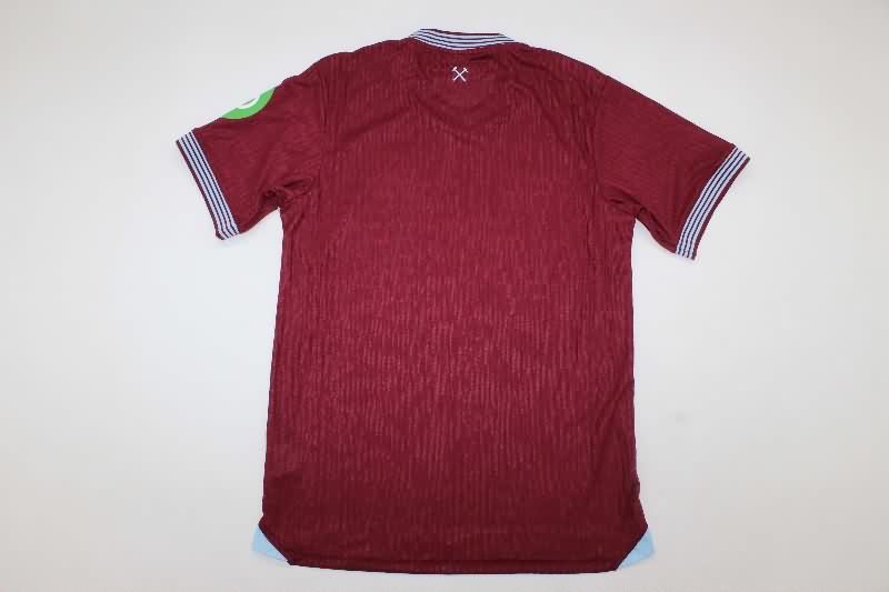 AAA(Thailand) West Ham 25/26 Home Soccer Jersey (Player)