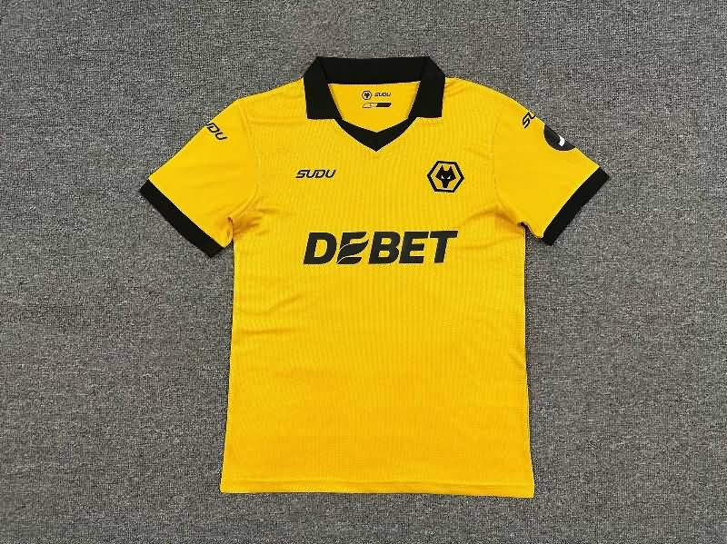AAA(Thailand) Wolves 25/26 Home Soccer Jersey