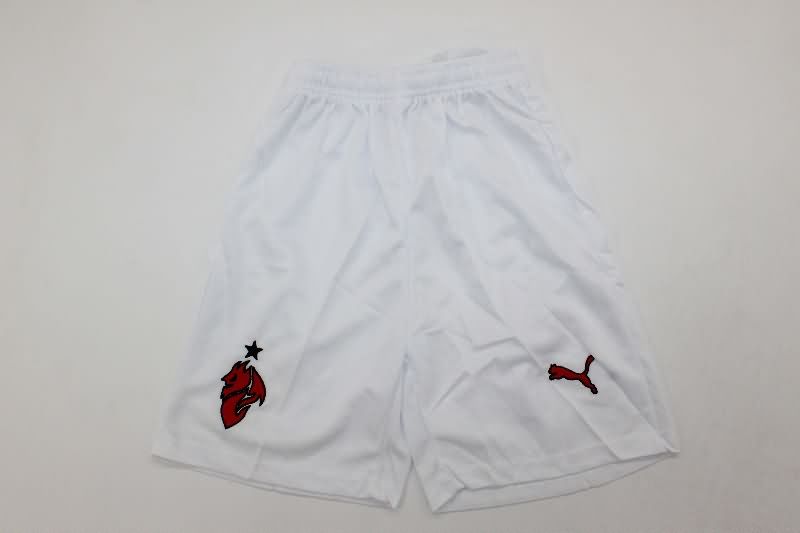 AC Milan 25/26 Kids Away Soccer Jersey And Shorts