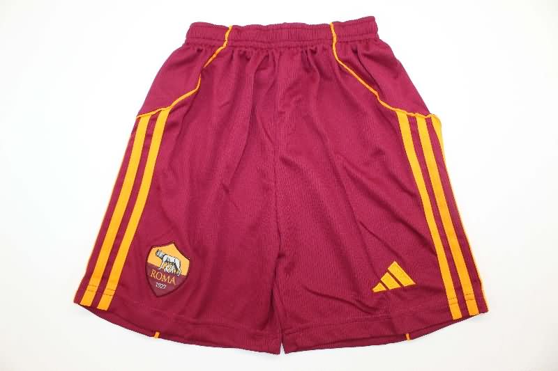 AS Roma 25/26 Kids Home Soccer Jersey And Shorts
