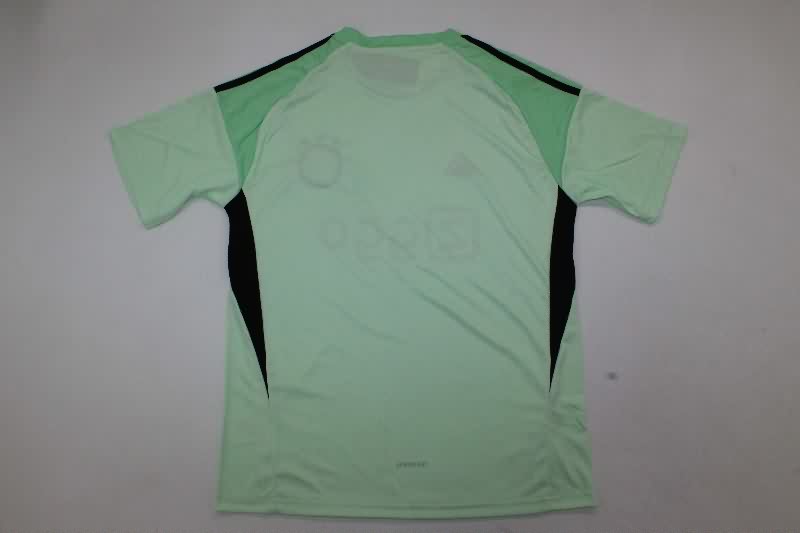 Ajax 25/26 Kids Goalkeeper Green Soccer Jersey And Shorts
