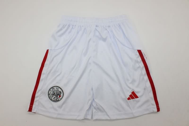 Ajax 25/26 Kids Home Soccer Jersey And Shorts