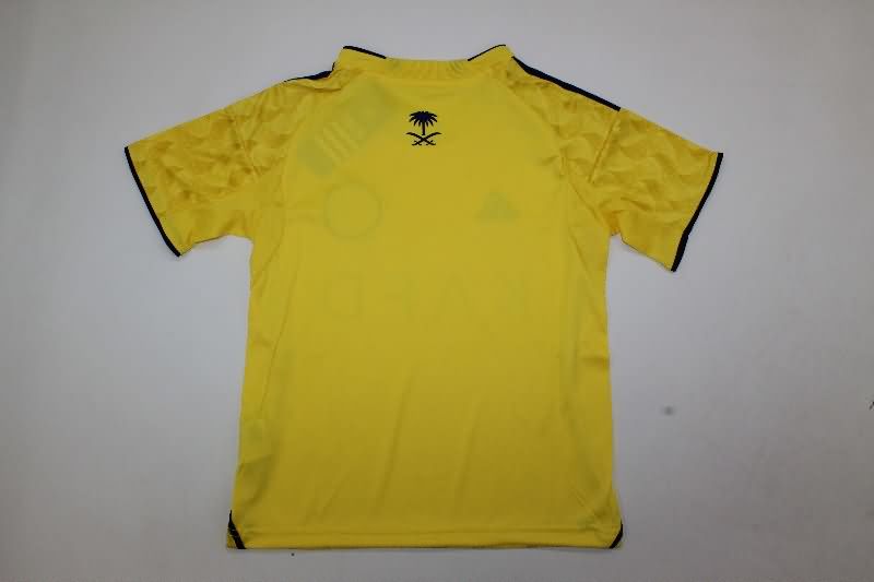 Al Nassr FC 25/26 Kids Home Soccer Jersey And Shorts