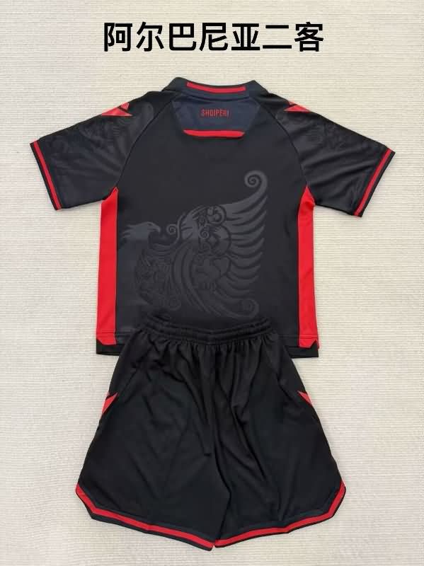 Albania 2025 Kids Third Soccer Jersey And Shorts