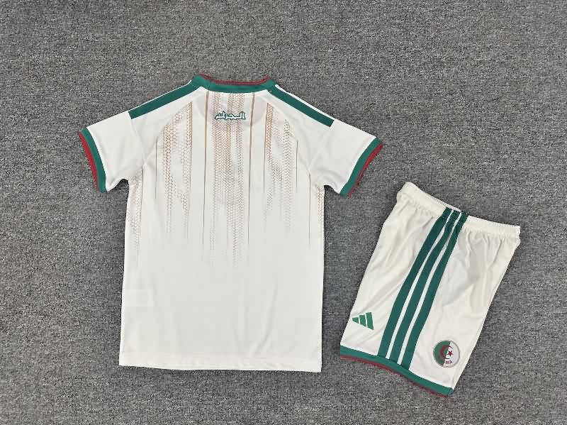 Algeria 2026 Kids Home Soccer Jersey And Shorts