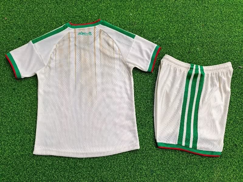 Algeria 2026 Kids Home Soccer Jersey And Shorts (Player)