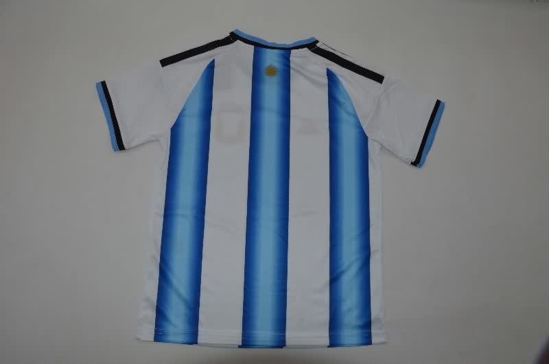 Argentina 25/26 Kids Home Soccer Jersey And Shorts
