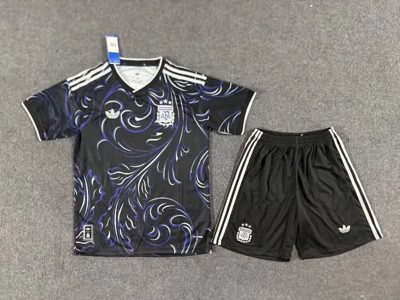 Argentina 2026 Kids World Cup Away Soccer Jersey And Shorts Argentina 2026 Kids World Cup Away Soccer Jersey And Shorts