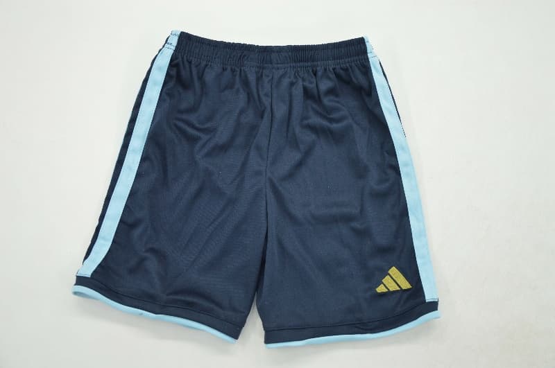 Argentina 2026 Kids World Cup Home Long Sleeve Soccer Jersey And Shorts