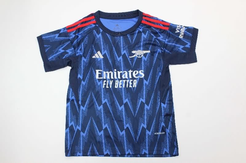 Arsenal 25/26 Kids Away Soccer Jersey And Shorts