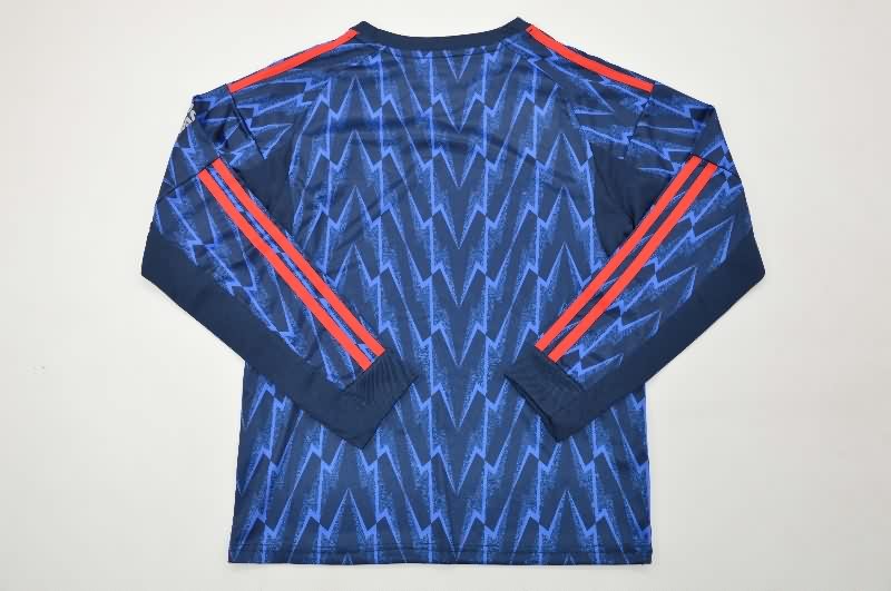 Arsenal 25/26 Kids Away Long Sleeve Soccer Jersey And Shorts