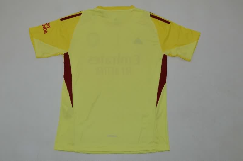 Arsenal 25/26 Kids Goalkeeper Yellow Soccer Jersey And Shorts