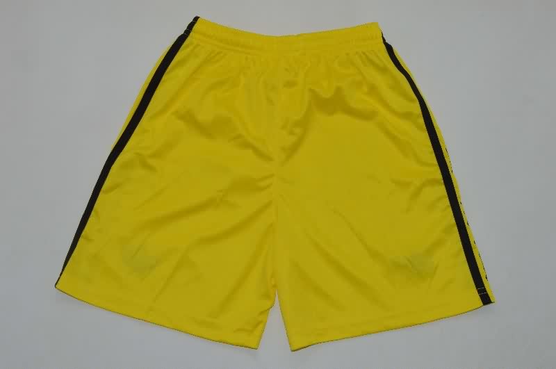 Arsenal 25/26 Kids Goalkeeper Yellow Soccer Jersey And Shorts 02