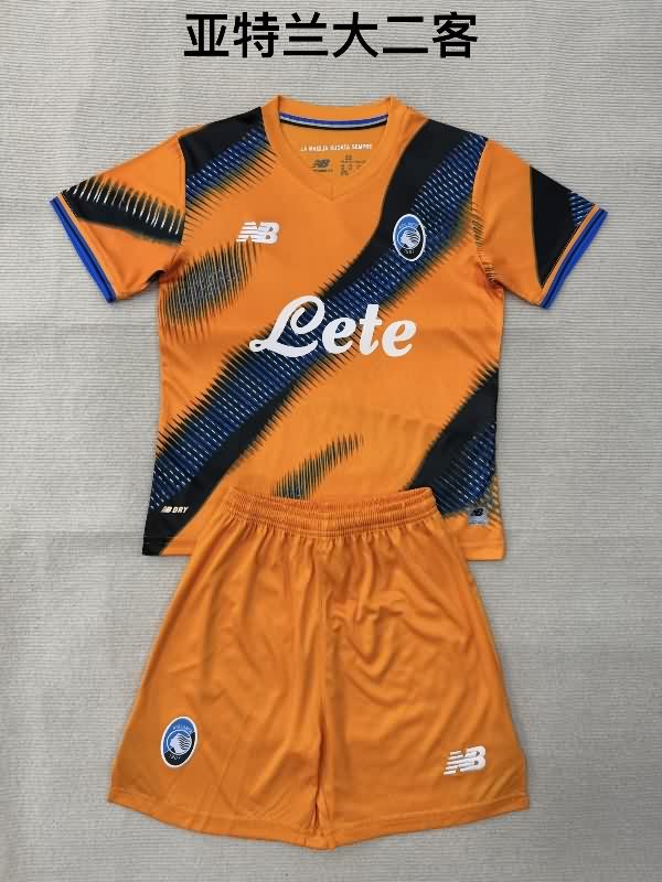 Atalanta BC 25/26 Kids Third Soccer Jersey And Shorts Atalanta BC 25/26 Kids Third Soccer Jersey And Shorts