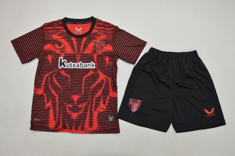 Athletic Bilbao 25/26 Kids Fourth Soccer Jersey And Shorts